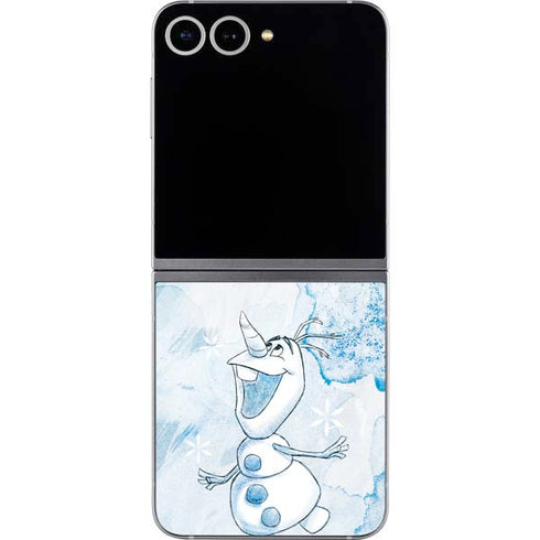 Disney Frozen Frozen Olaf Art Galaxy Z Flip6 Skin